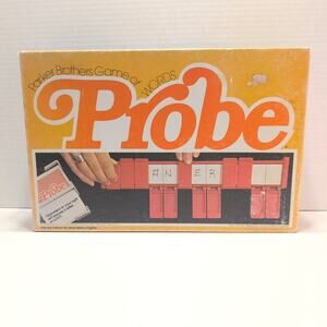 Vintage 1976 Probe Parker Brothers Complete Game Made In USA *No Instructions